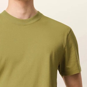 T-shirt personnalisé pour homme, motif sur mesure, 260g, col uni, style vintage, coupe courte, sérigraphie, modèle personnalisé, collection 2026, vente chaude - Product Image 6