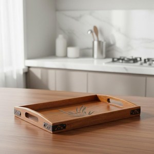 ถาดไม้สั่งทำพิเศษสำหรับใช้ในห้องรับประทานอาหารและห้องครัว - Product Image 1