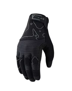 Lightweight Unisex Outdoor Adventure Gloves Camo Pattern Carbon Fiber Knuckle Guard Neoprene Polyester Breathable Adjustable - Product Image 1