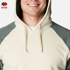 Sweat-shirts à capuche unis pour hommes Ryan Pro Gear avec logo personnalisé, style pull-over, 100 % coton molletonné respirant, design ODM pour l'hiver - Product Image 5