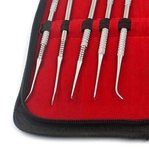 Juego Completo de Instrumentos Dentales de Acero Inoxidable para Restauración Dental, Herramientas Dentales Manuales Profesionales Reutilizables para Rellenos de Composite - Product Image 2