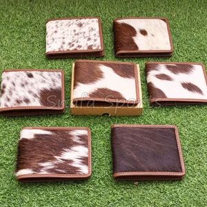 Portefeuille pour homme en cuir de vachette, design vintage, logo personnalisé, fin, porte-cartes premium, cuir véritable - Product Image 5