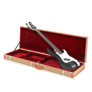 Custodia Rigida Quadrata Gialla di Alta Qualità per Chitarra Elettrica - Borse e Protezioni Premium per Strumenti Musicali - Product Image 5