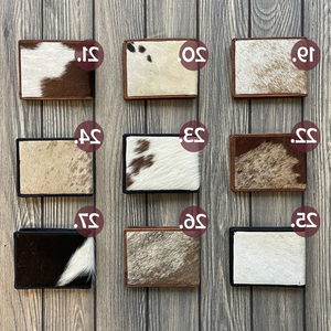 Portefeuille en cuir de vachette naturel pour homme, portefeuille en cuir véritable fait main, motif unique, portefeuille élégant pour la vente en ligne - Product Image 3