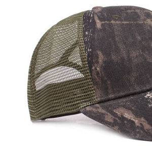 Outdoor 6 Panel Breathable Waterproof Curved Brim Hand Embroidery Hunting Hats Soft Camouflage Hat For Hunting Foldable And - Product Image 6
