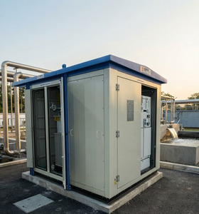 630 kVA Outdoor Oil Cooled Compact Substation 20kV 400V Copper Winding ONAN ONAF Branded Components <b>Box</b> Type - Product Image 2