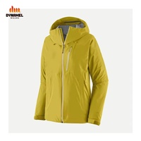 Veste imperméable pour femme, coque rigide, logo personnalisé, fermeture éclair, respirante, polyester, pour extérieur