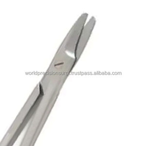 Ciseaux de dissection Sistrunk en acier inoxydable chirurgical, à pointe arrondie, lame droite ou courbée, 5,5 pouces, premiers secours - Product Image 2