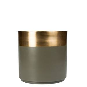 Pot de fleurs en métal de style scandinave moderne avec support surélevé, jardinière décorative d'intérieur pour le salon, le balcon, le bureau - Product Image 2