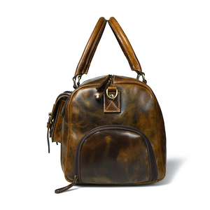 Bolsa de Viaje de Lona Ligera de Cuero Genuino Vintage, la Más Vendida del Fabricante Indio - Product Image 3