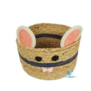 Cesta para Bebé Hecha a Mano con Jacinto de Agua, Cesta Moisés Tejida Natural para Recién Nacidos, Ecológica, Venta al por Mayor para Guarderías - Product Image 3