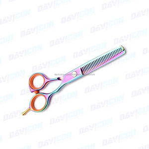 <b>Professional</b> Stainless Steel Barber Thinning Scissors for Salon Styling Manual Hair Texturizing Shears - Product Image 3