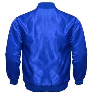 Blank Embroidery Silk Wholesale Custom Mens Satin <b>Jacket</b> Top Quality Breathable Satin <b>Jackets</b> for Mens - Product Image 2