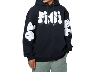 Vente en gros de sweats à capuche unisexes en coton 100% pour l'hiver, coupe ample, personnalisables avec impression en relief 3D - Product Image 1