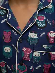 UNBIND Pyjamas pour enfants en pur coton, tendance, à manches longues, très confortables, toutes saisons, de qualité supérieure, pour robe imprimée - Product Image 5