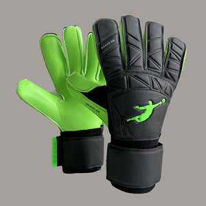 Nouveaux gants de gardien de but de football Predator décontractés, noirs et rouges, à doigts entiers, antidérapants, avec sangle de poignet réglable, unisexe - Product Image 2