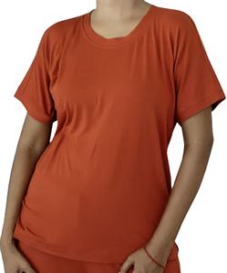 เสื้อยืด OEM สำหรับผู้หญิงสไตล์ใหม่โรงงานผลิตจำนวนมากขายส่งจากผู้จำหน่ายบังคลาเทศ - Product Image 2