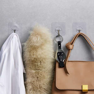 Ganchos JIALTO para Pared sin Taladrar/Ganchos Autoadhesivos para Pared, Clavos Resistentes para Colgar en la Pared, Adhesivo con Forma de Tornillo - Product Image 5