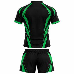 Ensemble d'uniformes de rugby personnalisés de haute qualité pour hommes, maillot et short de rugby, vêtements de sport à séchage rapide, fabricant de kits d'équipe sublimés - Product Image 3