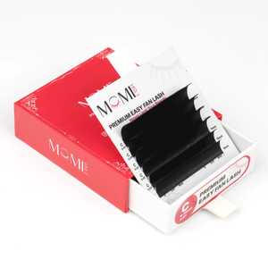 Extensiones de Pestañas de Volumen Fácil de Aplicar de Lujo – 0.07mm Curvatura C, CC, D, DD, 6 Hilos |   MOMI Lash Profesional - Product Image 3
