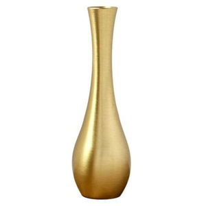 Vases à fleurs en métal les plus vendus, plaqués or, pour la décoration de la maison, du salon, de la table, design lisse, vases floraux en métal - Product Image 1