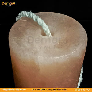 Sel rose de l'Himalaya naturel de haute qualité, forme naturelle, export premium, avec corde de suspension pour la digestion des bovins et des chiens Demaro - Product Image 2