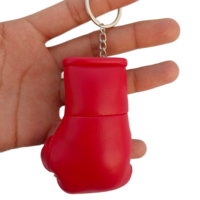 Gants de boxe miniatures légers personnalisés avec logo pour entraînement professionnel MMA, porte-clés de haute qualité sur mesure