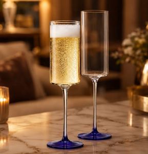 Ensemble de verres à vin de haute qualité pour restaurants, design moderne, au meilleur prix, directement du fabricant. - Product Image 1