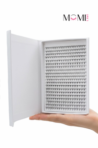 Nouveauté : Boîte à cils élégante faite à la main, extensions de cils noires 2D 20D, lot de cils avec courbure CC naturelle, gain de temps, grand format - Product Image 2