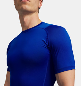 Camiseta de Compresión PowerFlex EliteSkin Active, Camiseta Deportiva Velocity de Corte Holgado, Top de Rendimiento CoreMotion AeroFit, Compresión Muscular para Hombre - Product Image 3