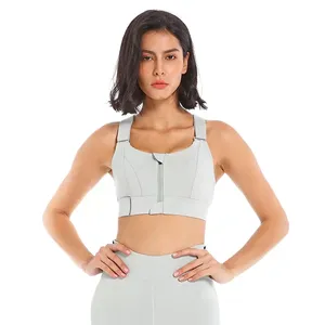Custom LOGO Workout Clothing Outfit Yoga Sports <b>Bra</b> Women's Seamless Yoga <b>Bra</b> Gym Fitness Made in Pakistan - Product Image 1