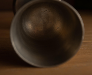 200ml Hand Engraved Brass Chalice <b>Goblet</b> Reusable Siler Finish Round Cold Drink <b>Glass</b> for Home Bar & Decor Use - Product Image 3