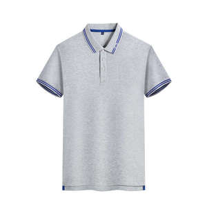 Camisa Polo Personalizada de Manga Corta para Hombre, Casual, Transpirable, para Golf, con Cuello y Puños en Contraste - Product Image 1