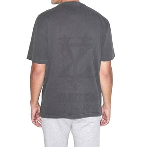 เสื้อยืดโอเวอร์ไซส์ผู้ชาย ผ้าฝ้ายนุ่ม สวมใส่สบาย สไตล์ลำลอง รับผลิตเสื้อผ้าแบรนด์ส่วนตัว แฟชั่นทันสมัย - Product Image 4