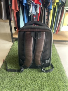 Durable Bag pack Mannu Sports Custom Vintage Stylish Crocodile <b>Print</b> Microfiber Leather Zipper Portable <b>Camera</b> Back Pack - Product Image 2