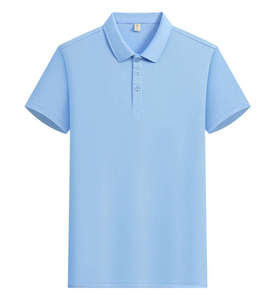 Polo à manches courtes pour hommes, 200 g/m², personnalisable avec impression et broderie de logo, uni, pour le golf - Product Image 3