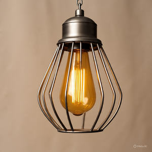 Suspension artisanale au design moderne, luminaire suspendu au design unique, lampe de plafond pour salon et salle à manger - Product Image 6