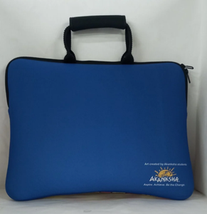 Sac pour ordinateur portable en néoprène, sac pour ordinateur portable en néoprène imprimé sur mesure, housse pour ordinateur portable en néoprène avec poignée, sac de transport pour ordinateur portable imprimé, logo personnalisé - Product Image 3