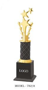 4.Stylish metal <b>trophy</b> perfect for recognition and achievement awards. - Product Image 6