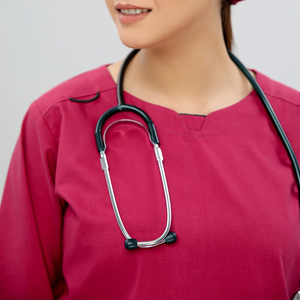 Prix de gros Ensembles uniformes de gommage Infirmière avec poches Ensembles uniformes de soins de santé Costumes d'hôpital d'été - Product Image 2