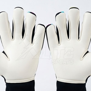Guantes de Portero Deportivos Profesionales Transpirables Antideslizantes con Inyector de Goma 3D, Cierre de Gancho y Bucle, Ajuste Flexible para Fútbol - Product Image 3