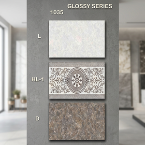 Azulejos de Pared de Cerámica Esmaltada Brillante con Diseño 3D de Piedra para Baños de Villas y Apartamentos, 200x300mm, Vistaar - Product Image 6