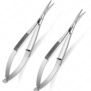 Ciseaux à cuticules professionnels à ressort, ciseaux à ongles en acier inoxydable multi-ressorts, conception personnalisée, OEM, marque privée, outil de manucure - Product Image 4