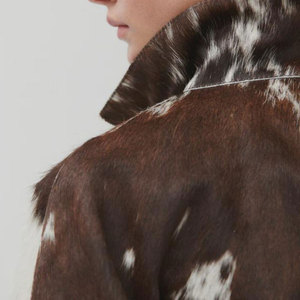 Chaqueta de Cuero Genuino de Vaca para Mujer, Diseño Clásico y Moderno, Chaqueta de Cuero de Alta Calidad para Dama en Venta - Product Image 4