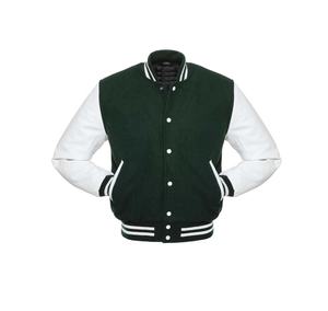 Veste universitaire 100% laine, style baseball, grande taille, brodée, pour étudiants, vêtements d'hiver - Product Image 2