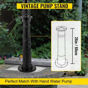 Supporto per Pompa d'Acqua Manuale in Ghisa Antica con Fori Preimpostati da 0,5 Pollici, Facile Installazione, Stile Retrò per Pozzi e Fosse - Product Image 2