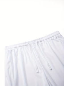 Shorts Bermuda Homme Haute Performance Blanc Respirant en Maille avec Taille Élastique – Idéal pour le Sport et les Loisirs - Product Image 5