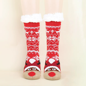 Custom Slipper <b>Socks</b> Santa Fuzzy Fluffy Thick Warm <b>Winter</b> Cozy <b>Socks</b> Women Knit Crew Xmas Fuzzy Comfy Christmas <b>Socks</b> - Product Image 2