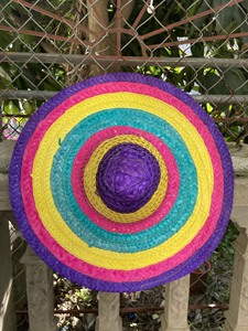 [HIGH QUALITY] Mexico Hat Sustainable Handwoven <b>Straw</b> Hat Breathable Sun Shade for Party - Product Image 5