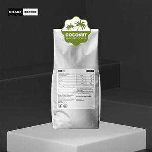 กาแฟบดพรีเมียมเวียดนาม มิลาโน่ โคโคนัท อาราบิก้า 1 กก. คั่วกลาง รสชาติมะพร้าวเข้มข้น สำหรับชงแบบฟิน ขายส่ง/OEM - Product Image 5